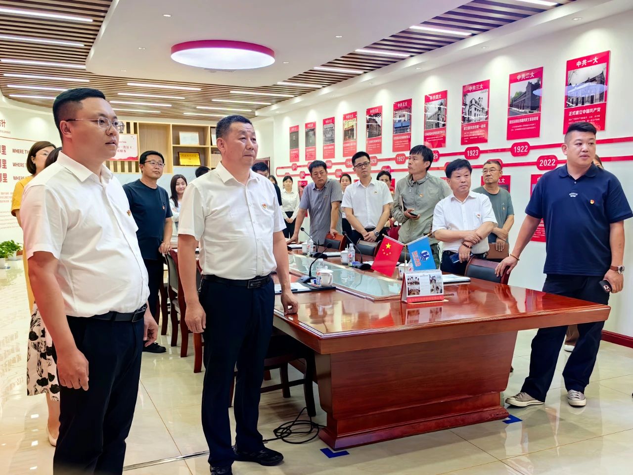 學(xué)思想 強黨性 共交流 促發(fā)展——滄縣社工部聯(lián)合海江集團(tuán)舉辦慶祝建黨104周年主題活動